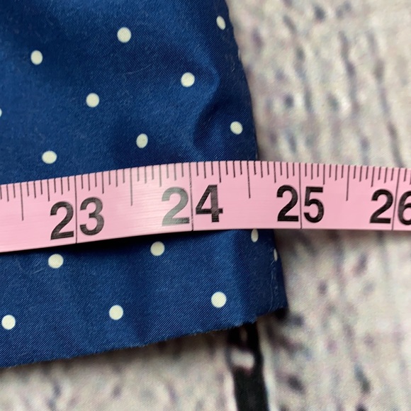 LANDS’ END Navy/White Dots Jacket Size: Small (6-8) - Picture 10 of 17